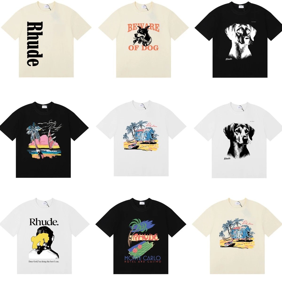 Rhude Graphic T-Shirt Collection product photo