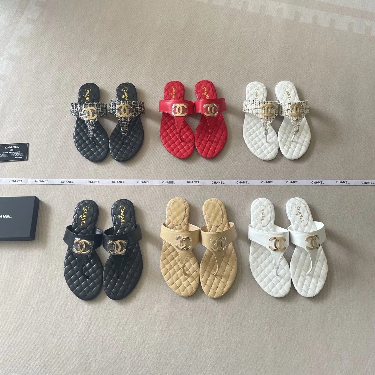 Chanel Quilted Sandals product photo