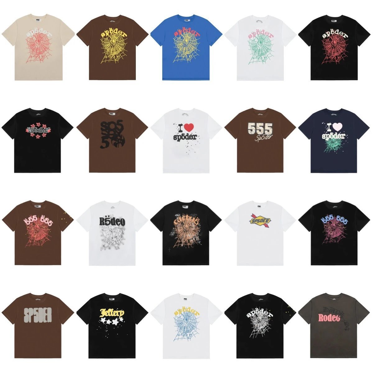Sp5der Graphic T-Shirt Collection product photo