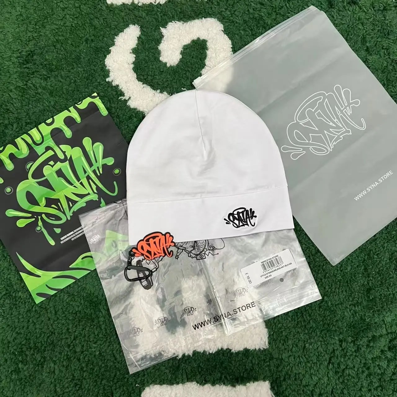 Syna World Knit Beanie and Hood Set product photo
