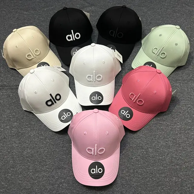 Alo Logo Embroidered Baseball Cap Collection product photo