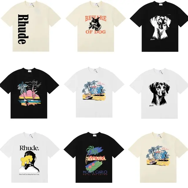 Rhude Graphic T-Shirt Collection product photo