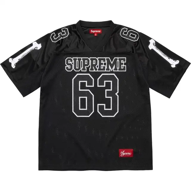 Supreme 63 Bones Mesh Football Jersey product photo