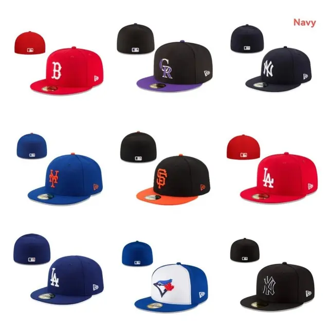New Era Logo Flat-Brim Snapback Cap Collection product photo