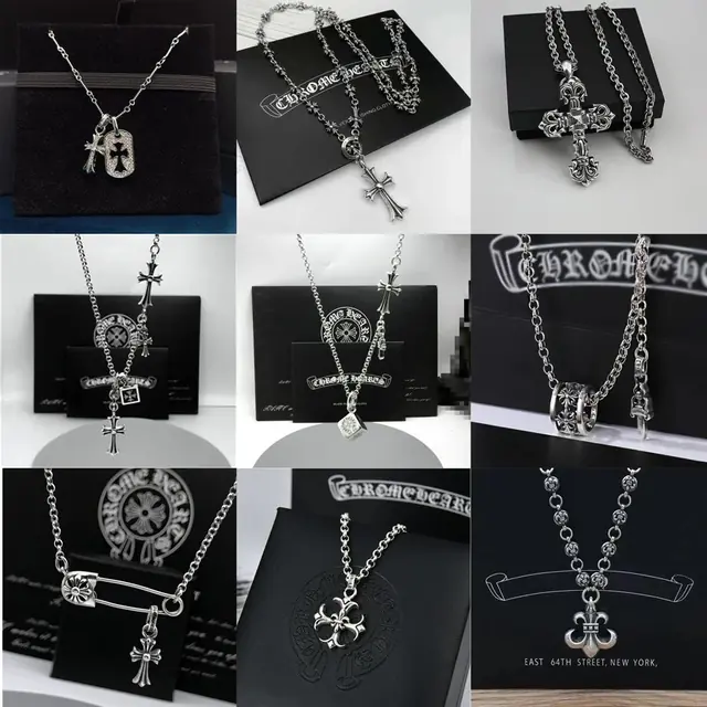 Chrome Hearts Gothic Pendant Necklace Collection product photo