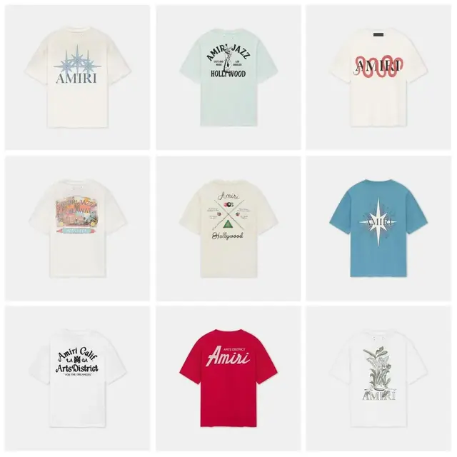 Amiri Graphic T-Shirt Collection product photo