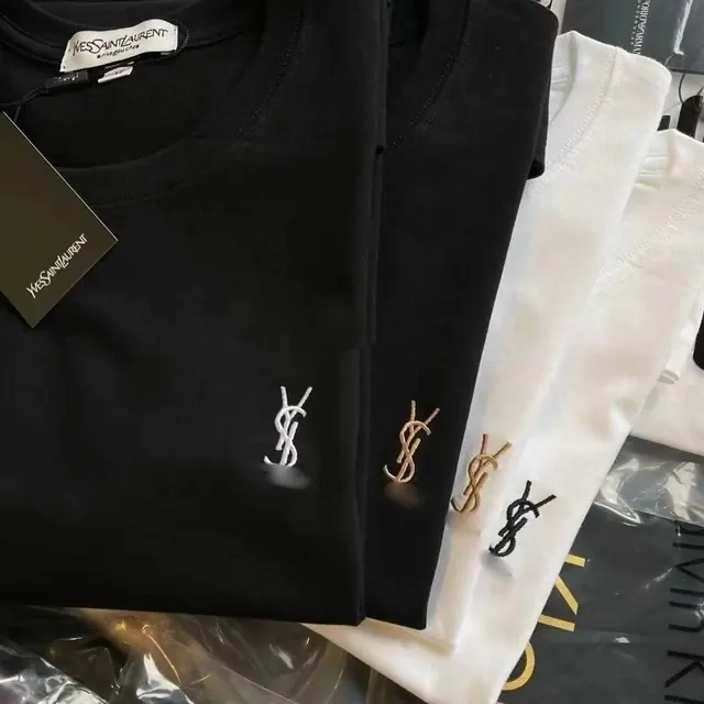 Saint Laurent Logo Short-Sleeve T-Shirt product photo
